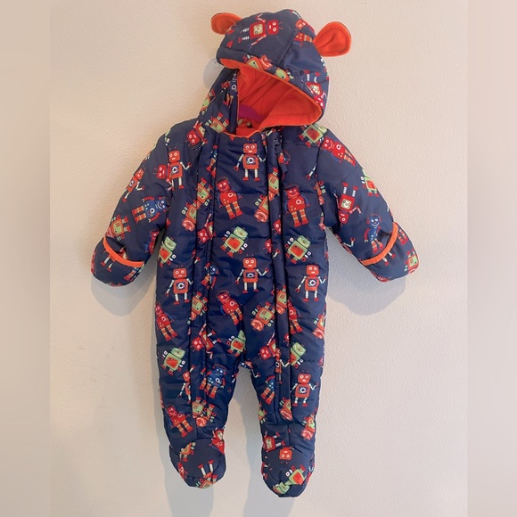 Robot Snowsuit 6-9 Months (Wippette) - Picture 1 of 3